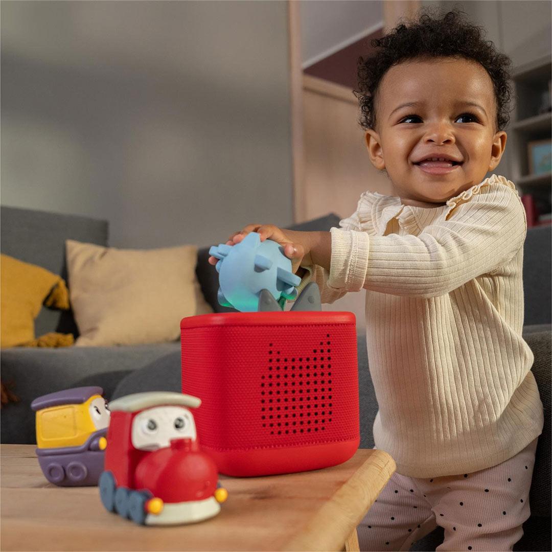 My First Tonies Travel Set - Plane, Train, Ship-Audio Player Cards + Characters- | Natural Baby Shower