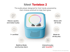 Tonies - Toniebox 2 Cloud Blue Starter Set Box