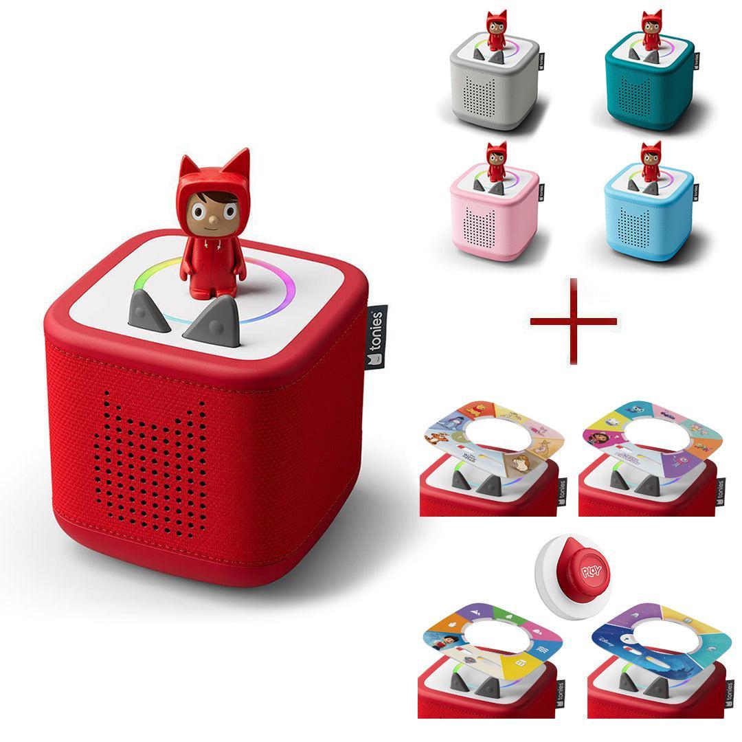 Tonies Toniebox 2 Play Bundle | Build your Own (3pc)-Audio Players- | Natural Baby Shower
