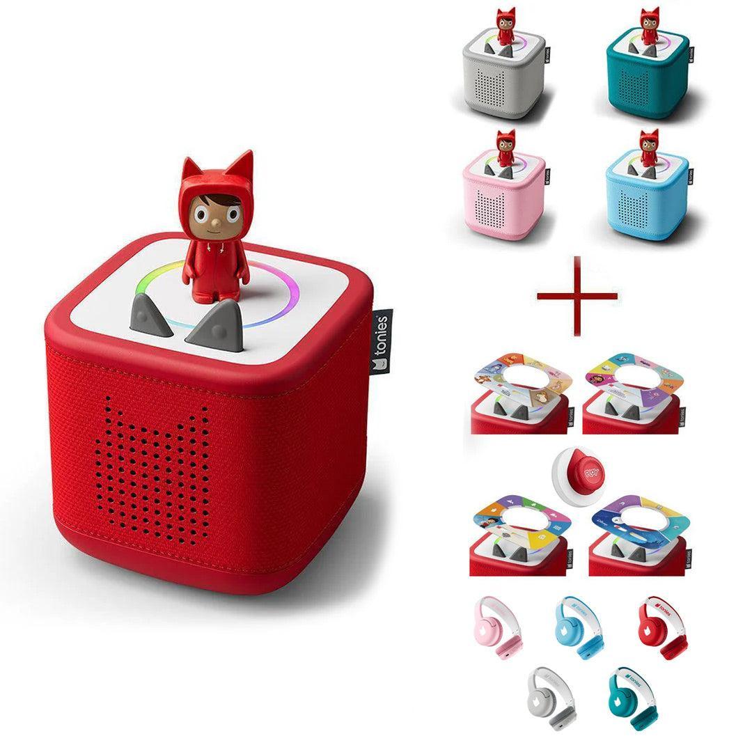 Tonies Toniebox 2 | Create your own Ultimate Tonieplay Bundle (4pc)-Audio Players- | Natural Baby Shower