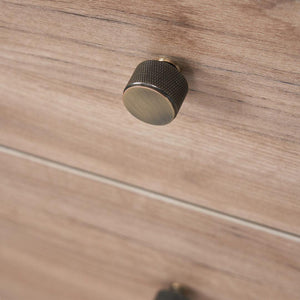 Tutti Bambini Como 2 Piece Room Set - Distressed Oak/Slate Grey-Nursery Sets-Distressed Oak/Slate Grey-No Mattress | Natural Baby Shower