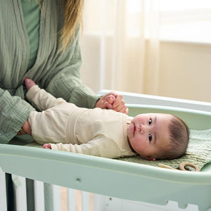 Tutti Bambini Cushi Baby Changing Mat - Leaf-Changing Mats-Leaf- | Natural Baby Shower