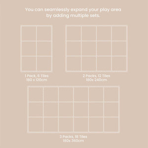 Tutti Bambini Infinity Baby Playmat Bedouin - Sand-Play Mats-Sand- | Natural Baby Shower