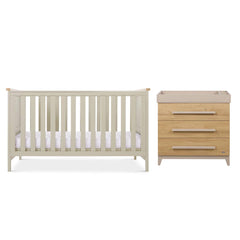 Tutti Bambini Misha Hallee 2 Piece Room Set - Mushroom/Golden Oak-Nursery Sets-Mushroom/Golden Oak- | Natural Baby Shower