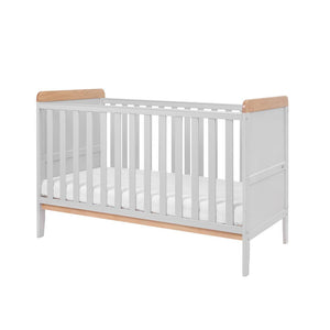 Tutti Bambini Rio 2pc Room Set - Dove Grey/Honey Oak-Nursery Sets-Dove Grey/Honey Oak- | Natural Baby Shower