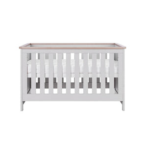Tutti Bambini Verona 3 Piece Room Set - Dove Grey/Oak-Nursery Sets-Dove Grey/Oak-No Mattress | Natural Baby Shower