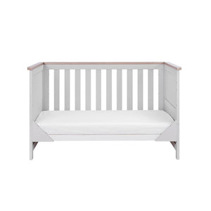 Tutti Bambini Verona 3 Piece Room Set - Dove Grey/Oak-Nursery Sets-Dove Grey/Oak-No Mattress | Natural Baby Shower