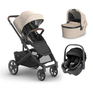UPPAbaby CRUZ V3 + Pebble 360 Travel System-Travel Systems-Liam-With Bassinet | Natural Baby Shower