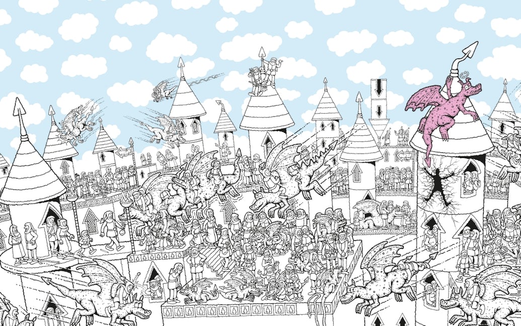 Where's Wally? The Official Coloring Book