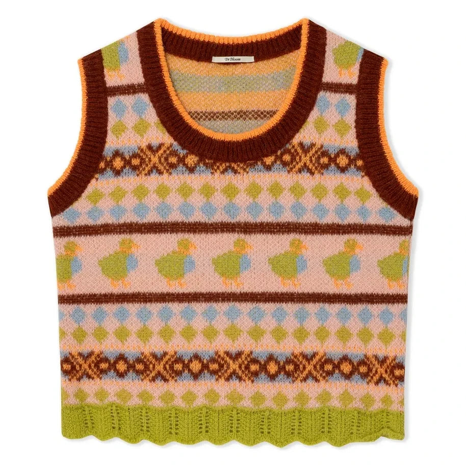 Dr Bloom - Duck Wool Sweater | Brown