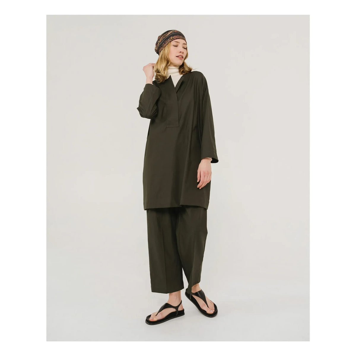 Tinsels - Dolly Cityzen dress | Khaki