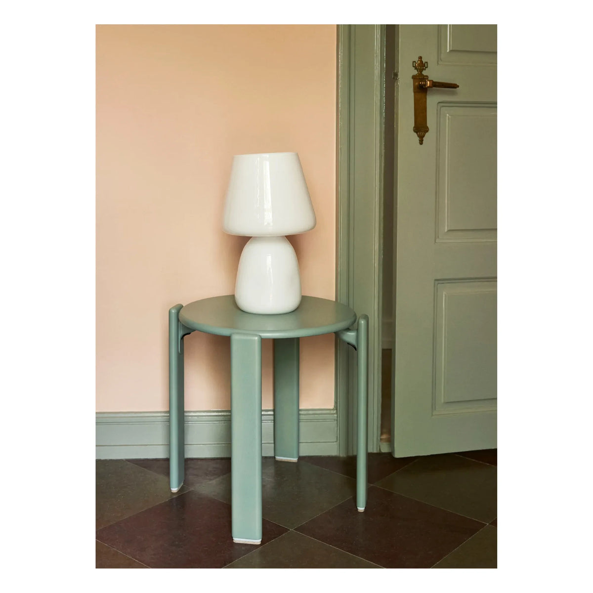 Hay - Apollo Opal Glass Table Lamp | White
