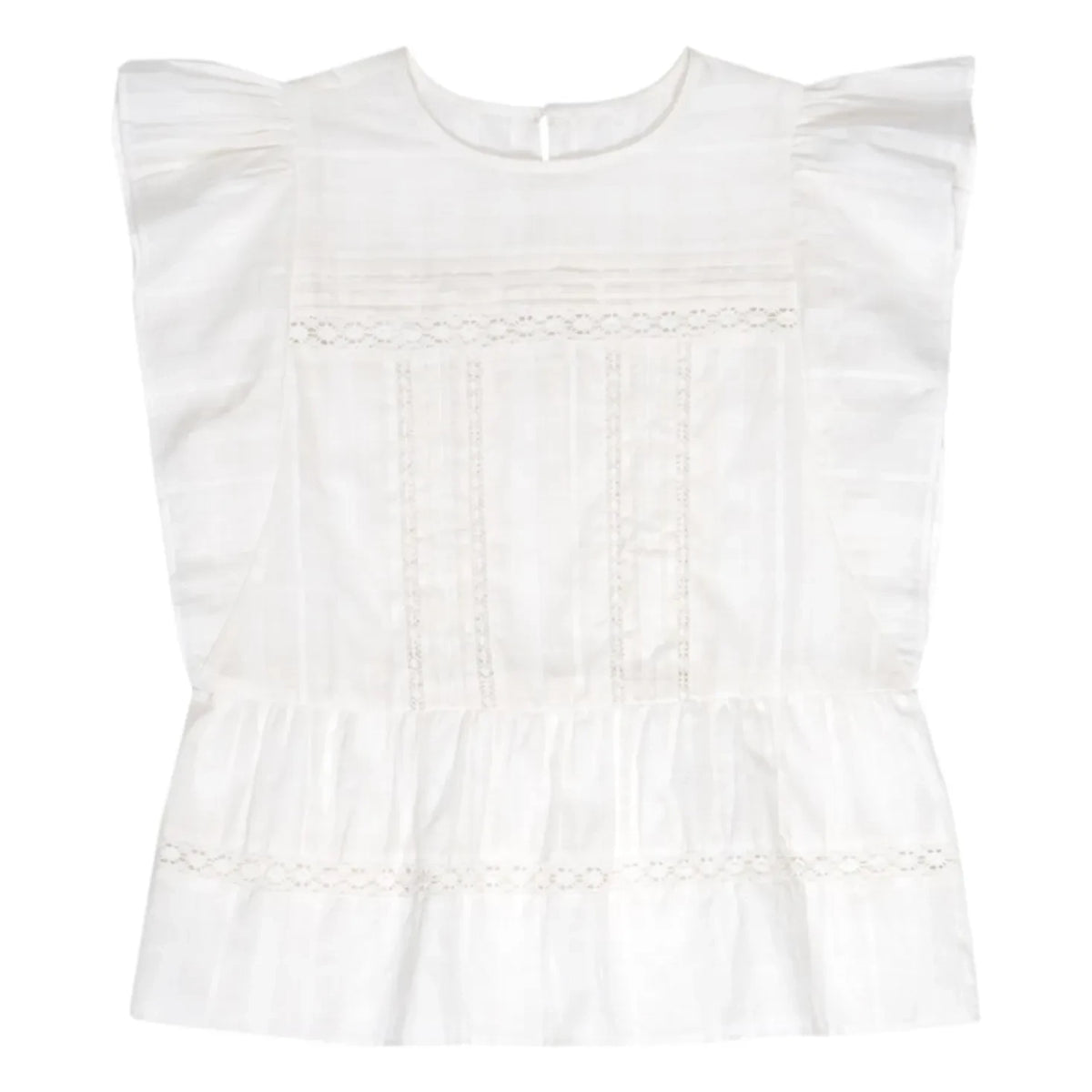 the new society - Corfu Blouse - Women's Collection | White