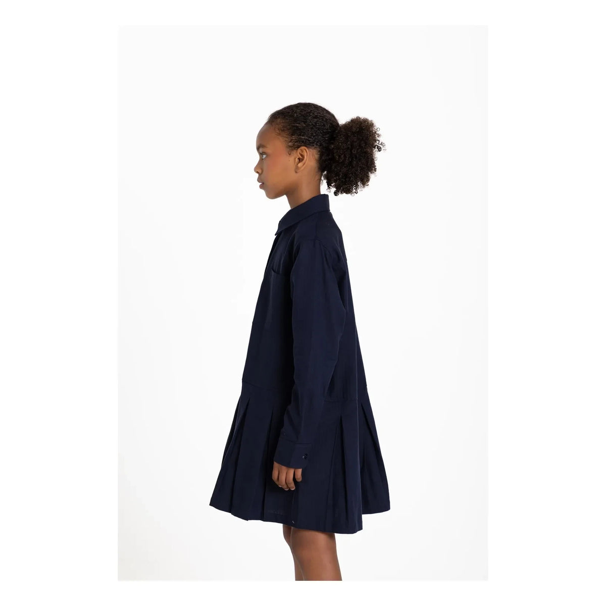 Smallable Kid - Crown shirt dress | Navy