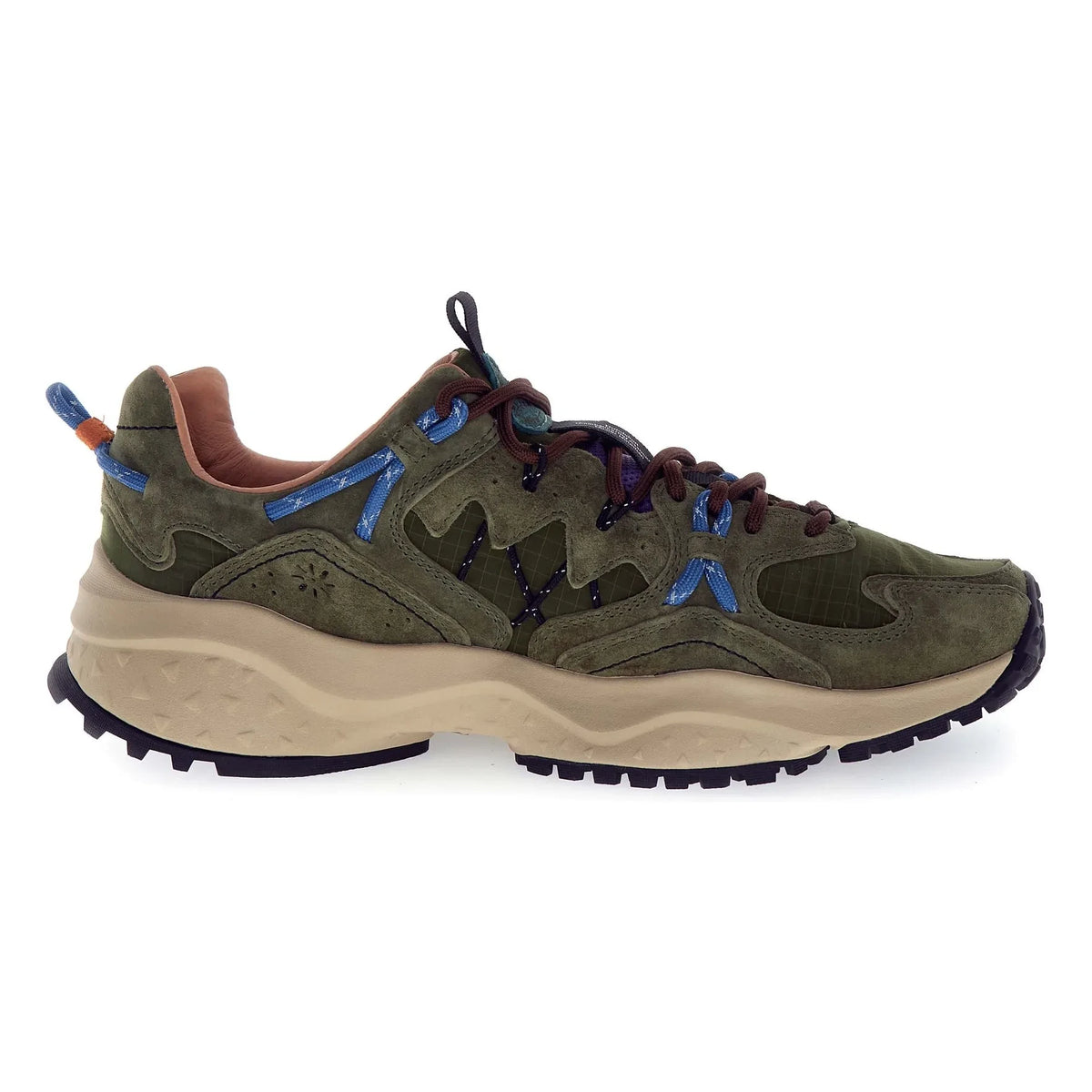 Flower Mountain - Yamabushi Uni Suede and Nylon Sneakers | Gray