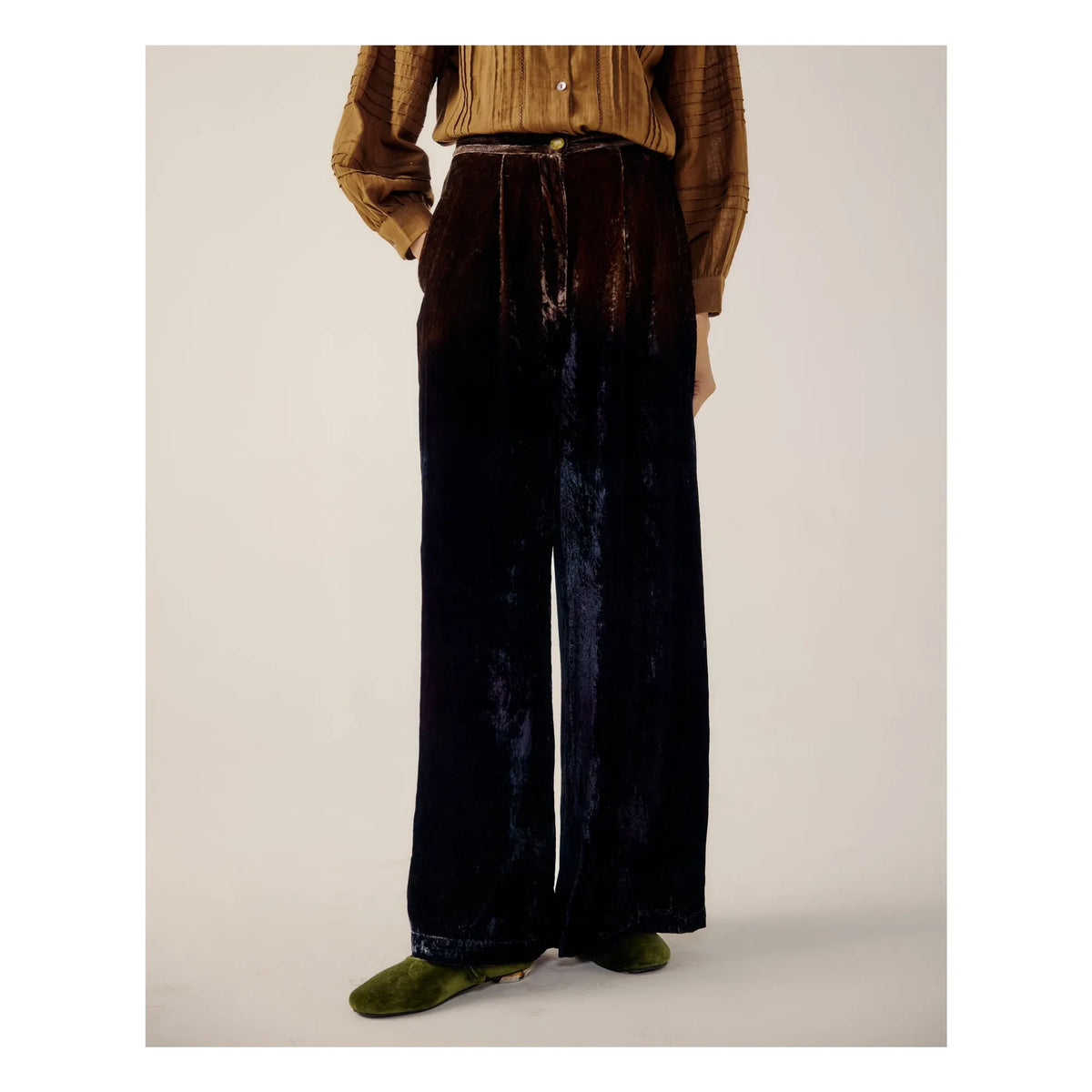 CORD - Velvet Lounge Pants | Purple
