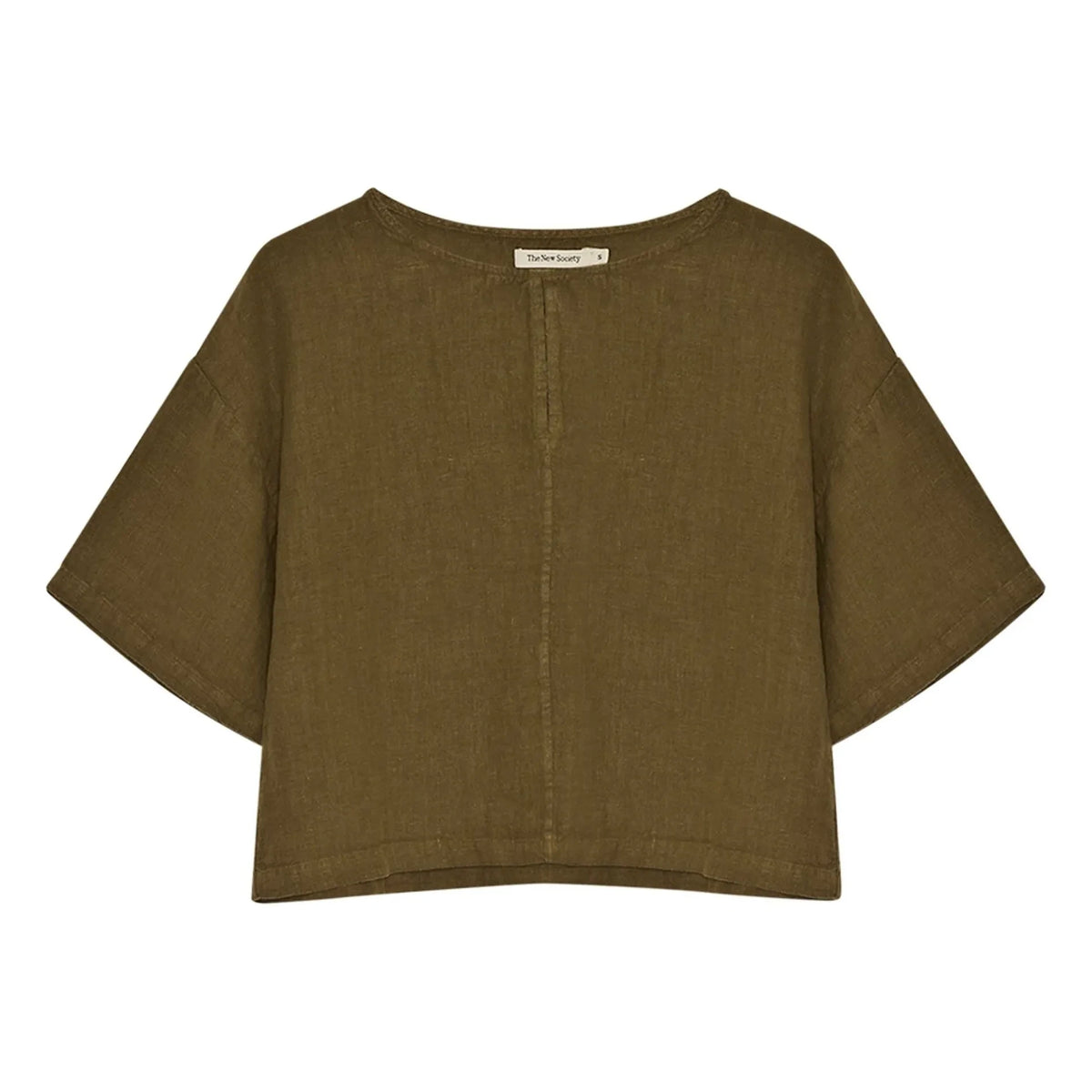 the new society - Melissa Lin T-shirt | Olive
