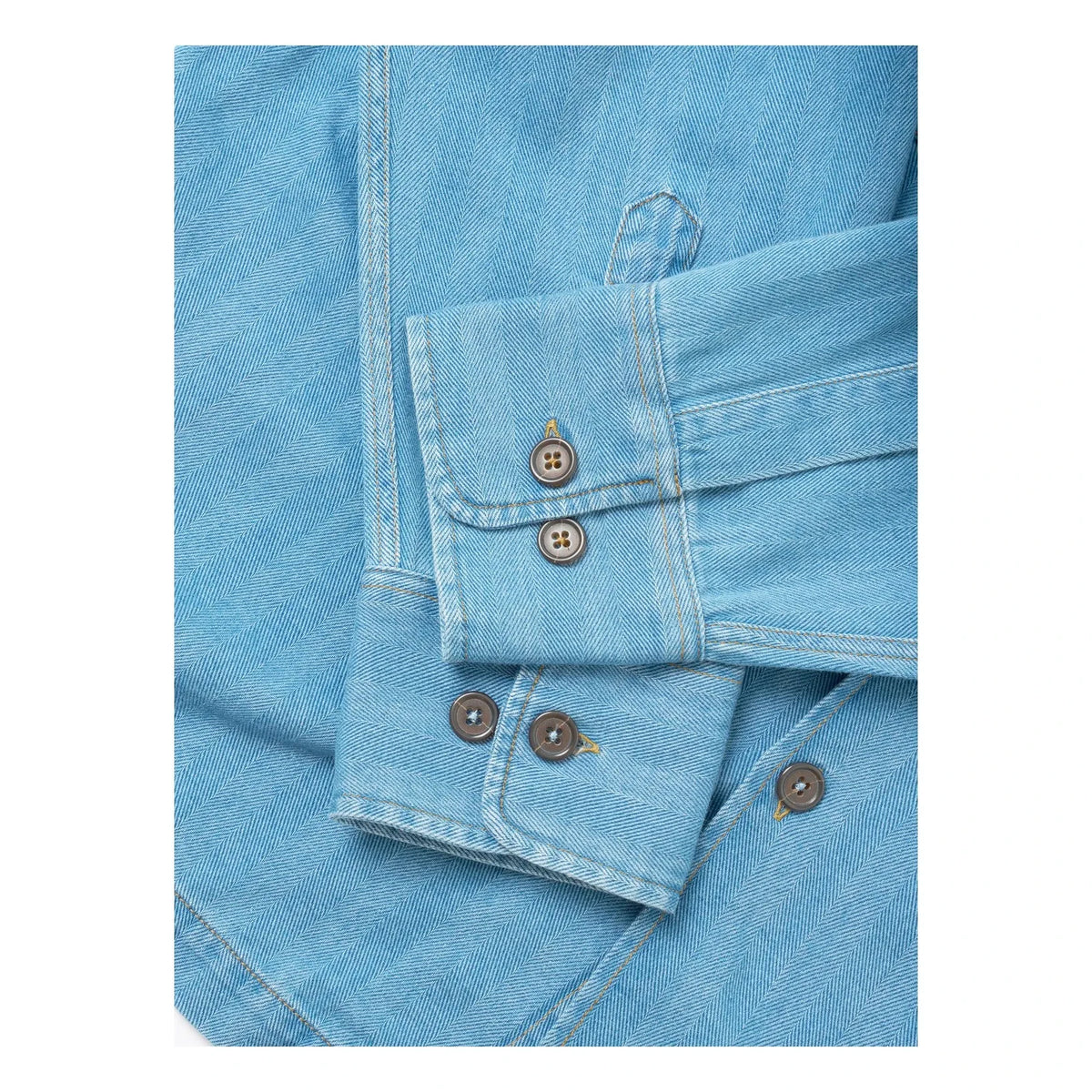 Universal Works - Cotton Worker Shirt | Light Blue