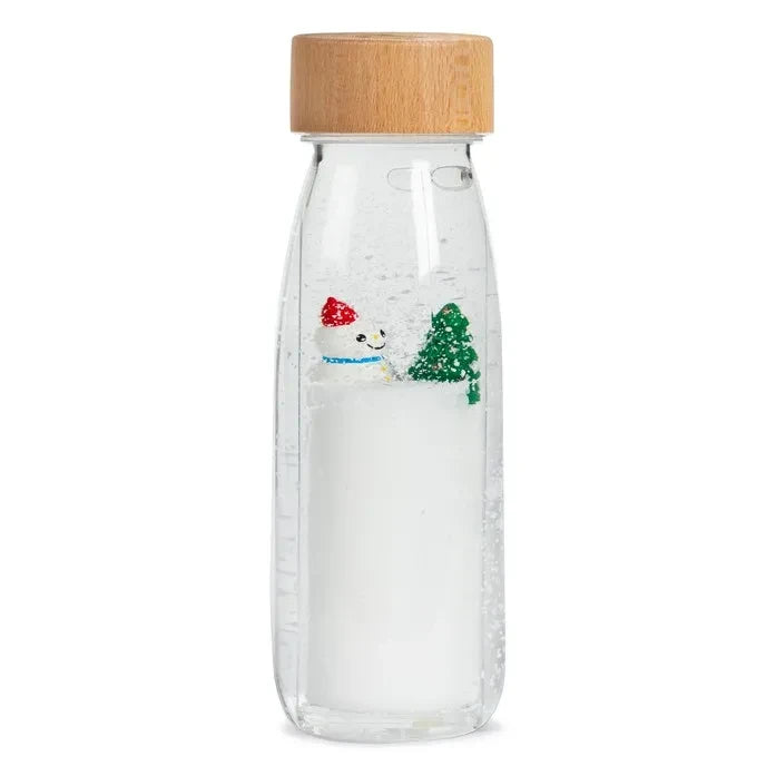 Petit Boum - Winter Sensory Bottle | White