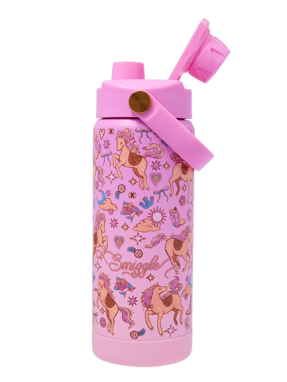 Smiggle - Wildflower Daydream Stainless Steel 550ML Water Bottle