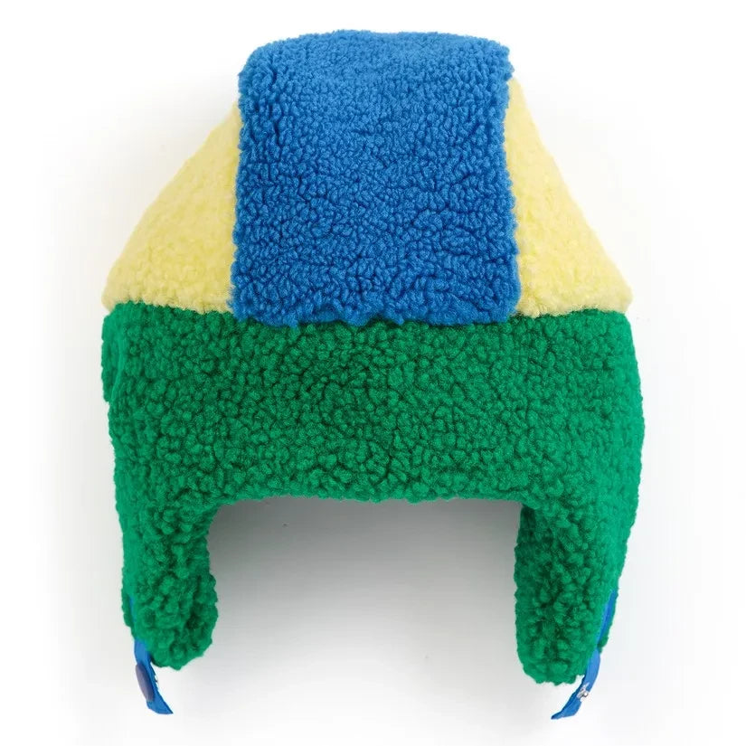 Bobo Choses - Chapka Sherpa recycled fiber look | Blue