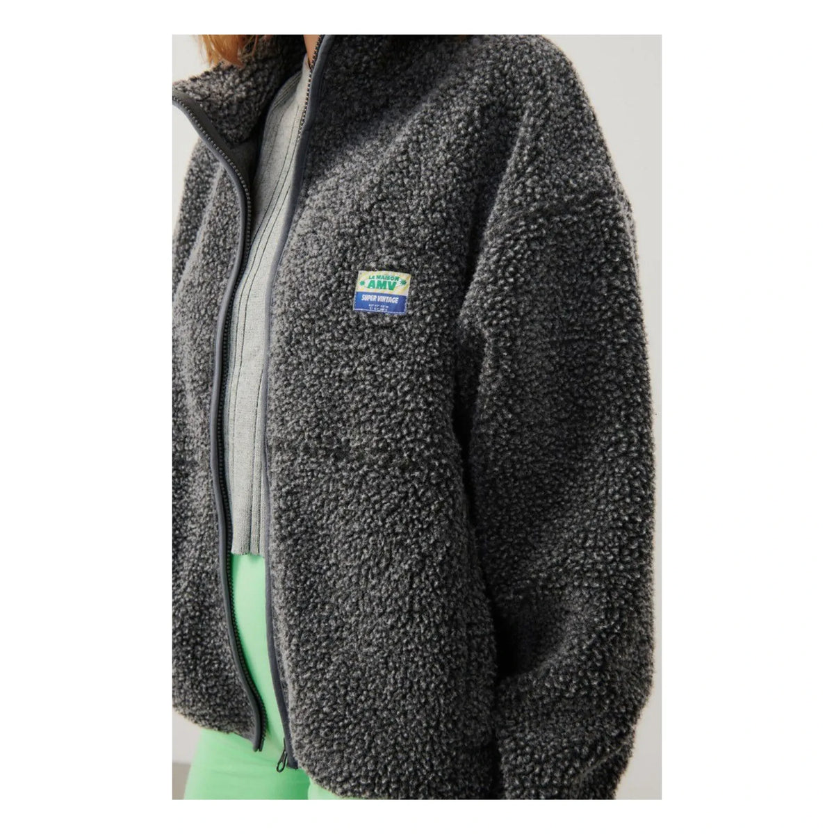 American Vintage - Hoktown Jacket | Marled Charcoal Gray
