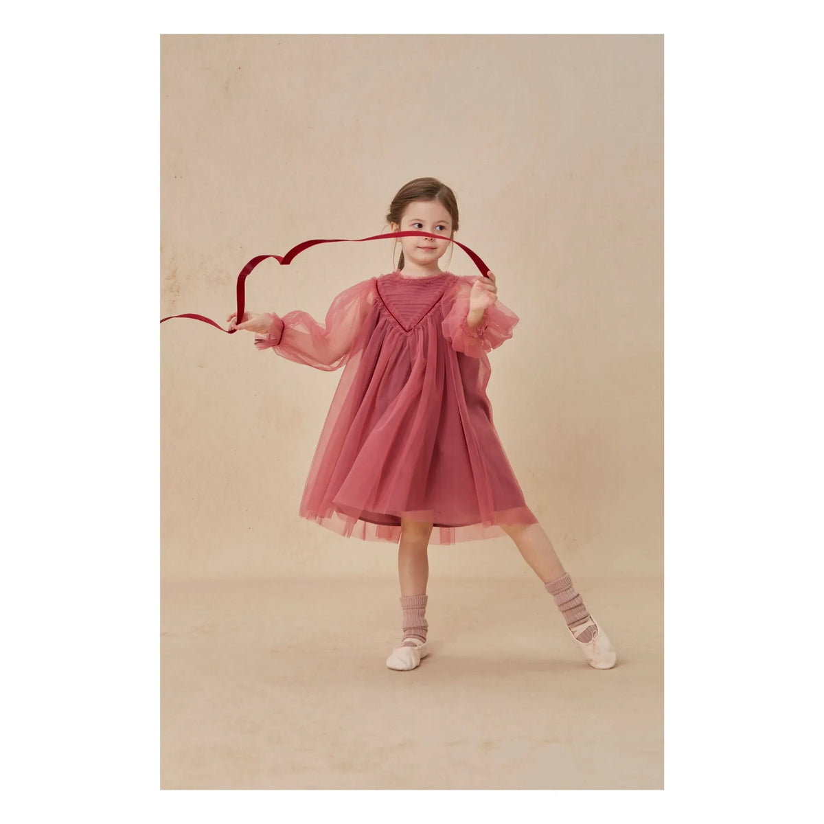 C'era Una Volta - Sandra Tulle Dress | Dust Pink