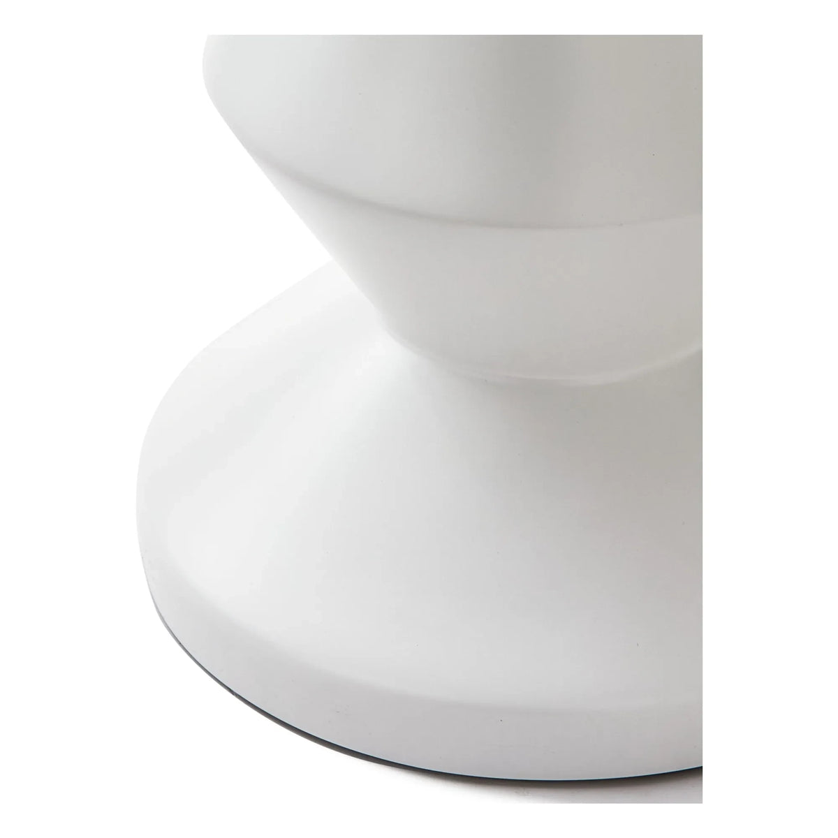 Pols Potten - Zig Zag Outdoor Stool | White