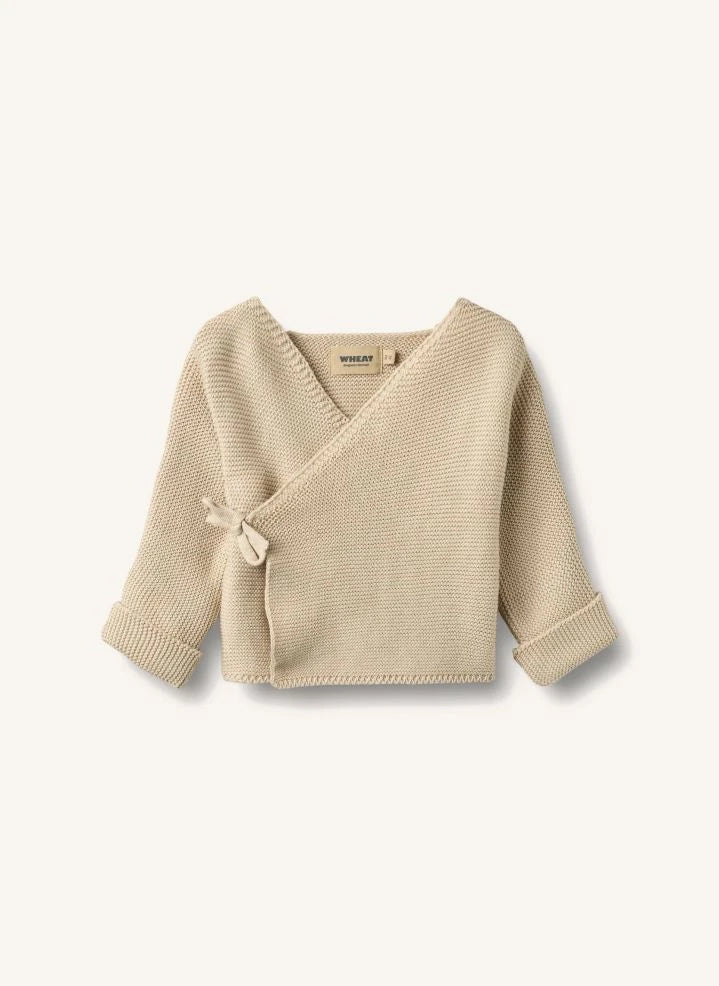 Wheat - Organic Cotton Vest and Pants Set | Ecru