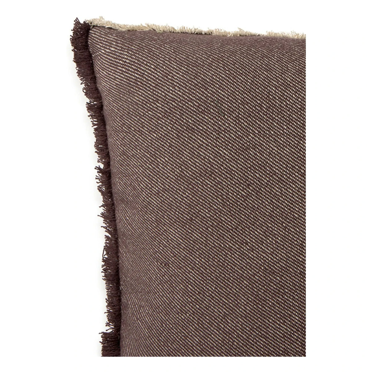 Lorena Canals - Square Striped Pillow | Coffee