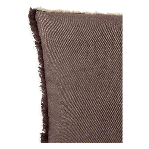 Lorena Canals - Square Striped Pillow | Coffee