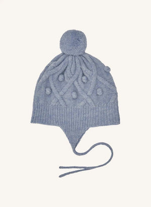FUB - Wool-Blend Pom-Pom Beanie | Blue