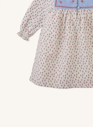 Gingersnaps - Myrtle Fleurie Dress | Ecru