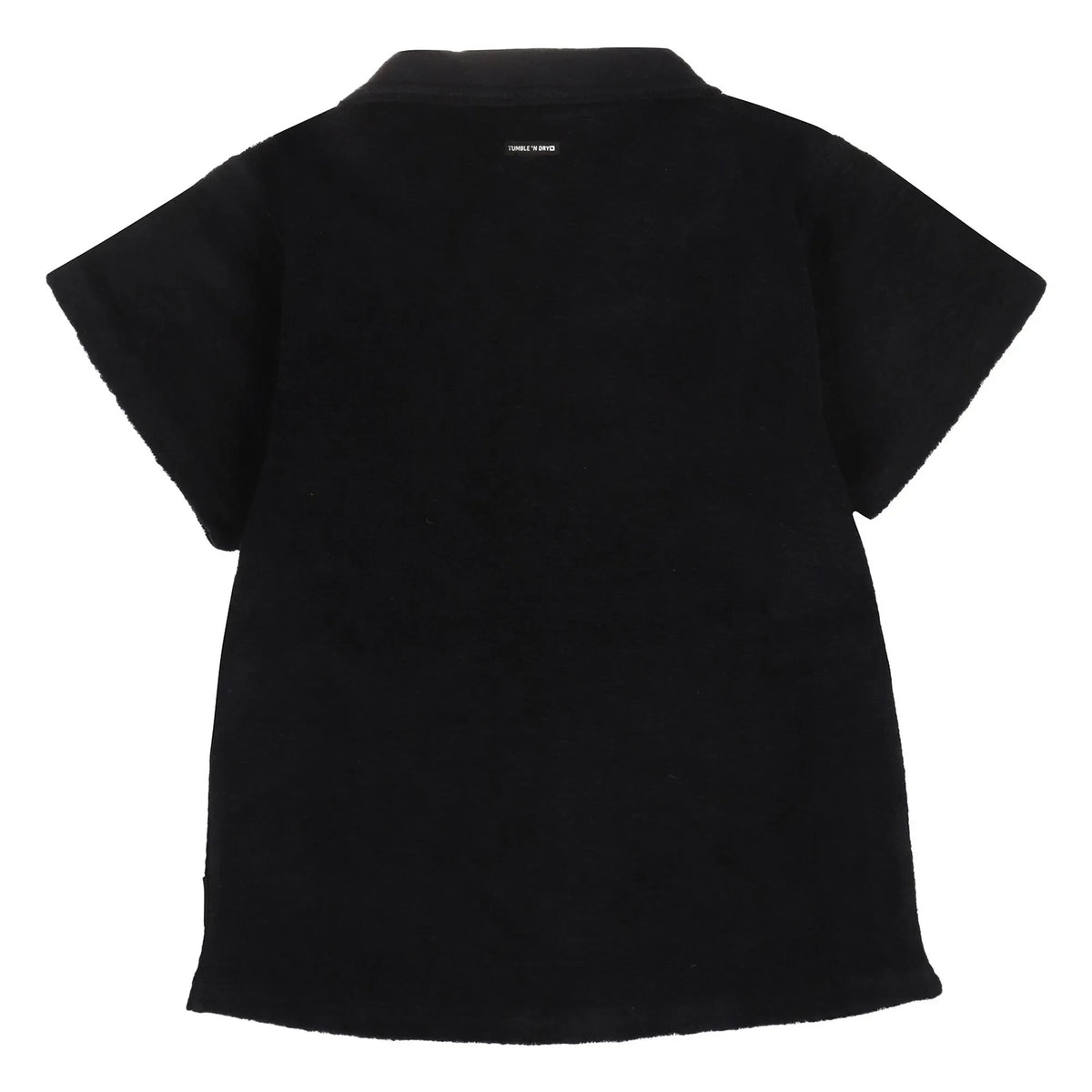 Tumble N'Dry - Coastal organic cotton terry shirt | Dark Blue