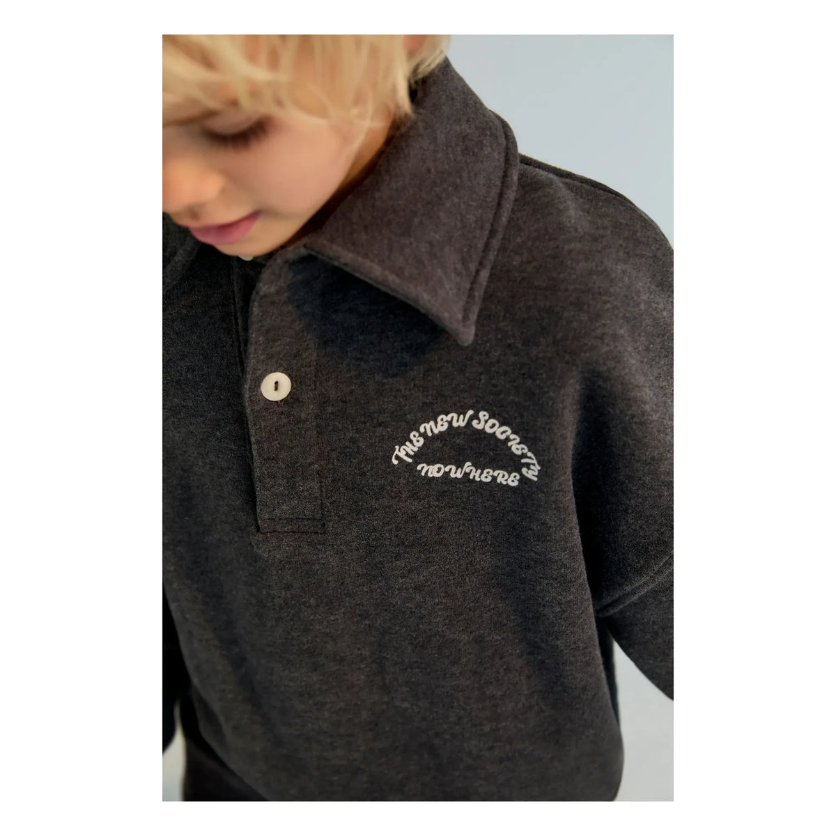 the new society - Polo Nico | Dark Grey