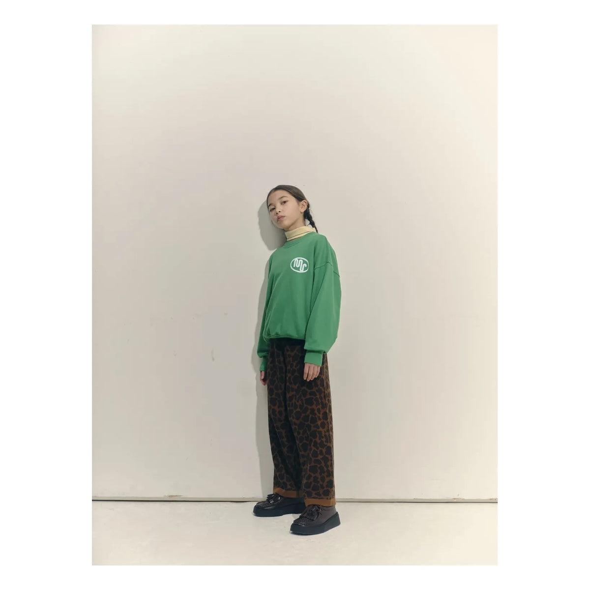 Main Story - Organic Cotton Bubble Sweatshirt | Green