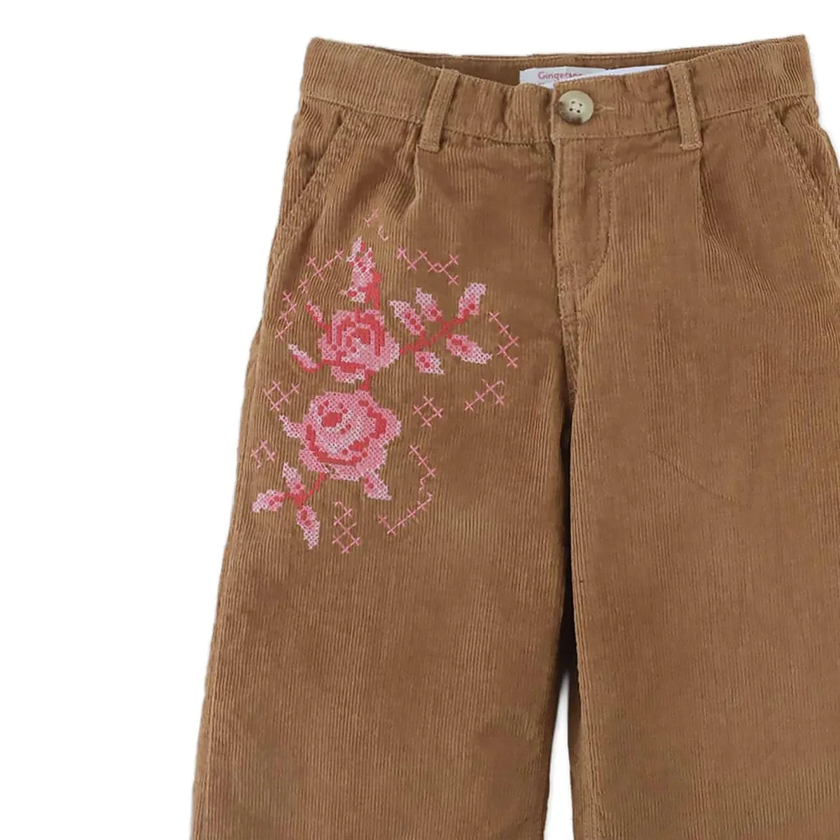 Gingersnaps - Loreine Velvet Pants | Brown