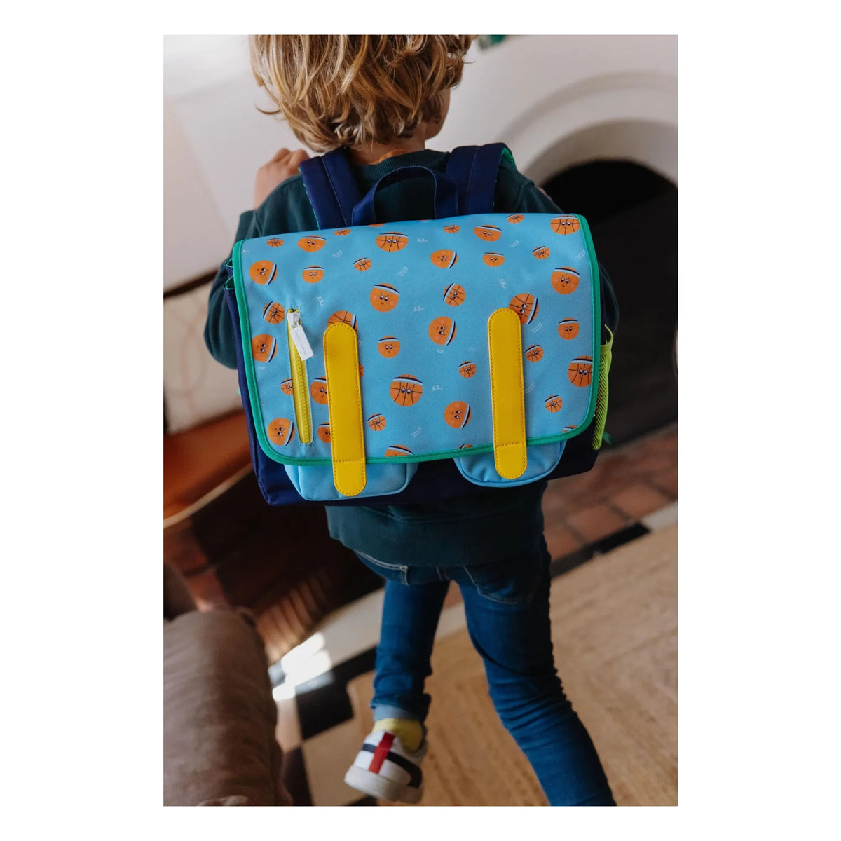 Hello Hossy - Bball Crew Shoulder Bag | Blue