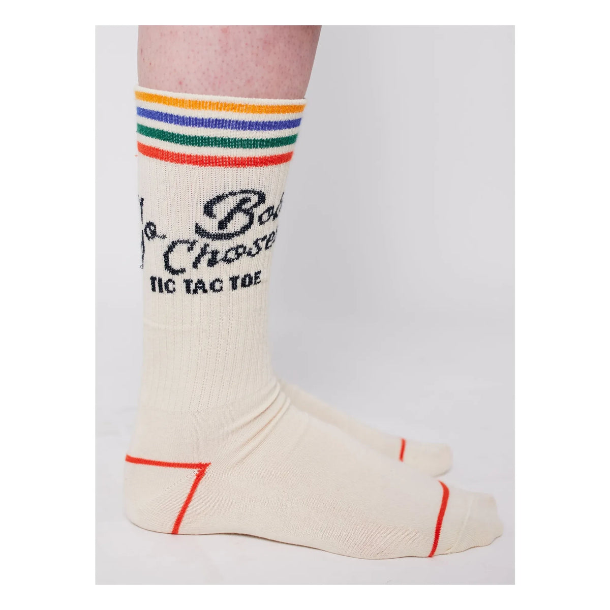 Bobo Choses - Go Bobo Organic Cotton Socks - Women's Collection | Off-white