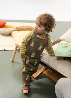 Bayiri - Uggy organic cotton romper | Brown