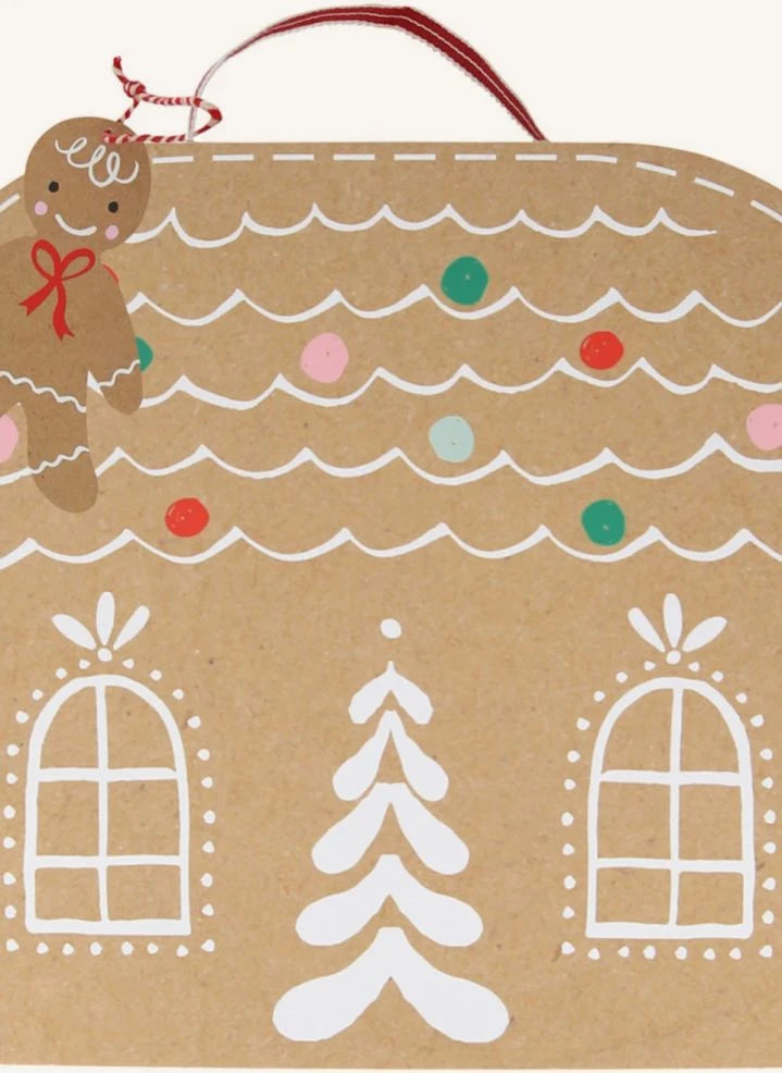 Meri Meri - Gingerbread Cookie Play Bag