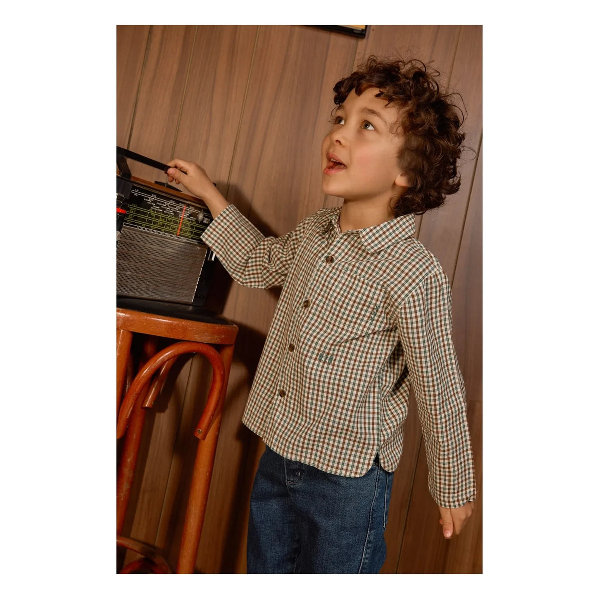 Bonton - Checkered Shirt | Green