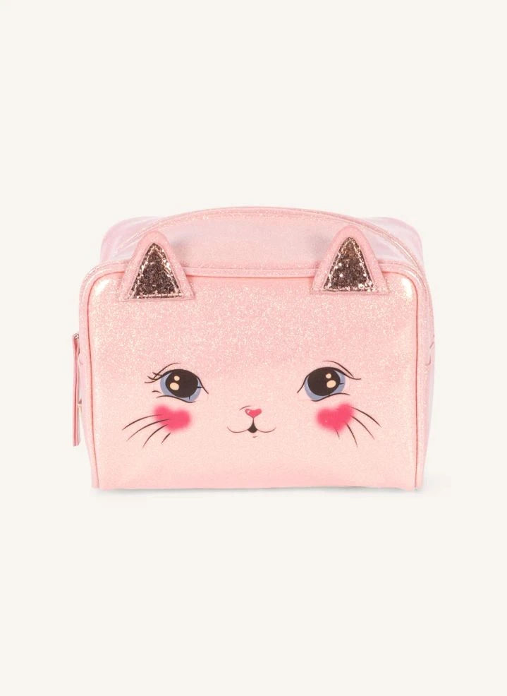 Konges Sløjd - Pink Cat Toiletry Bag