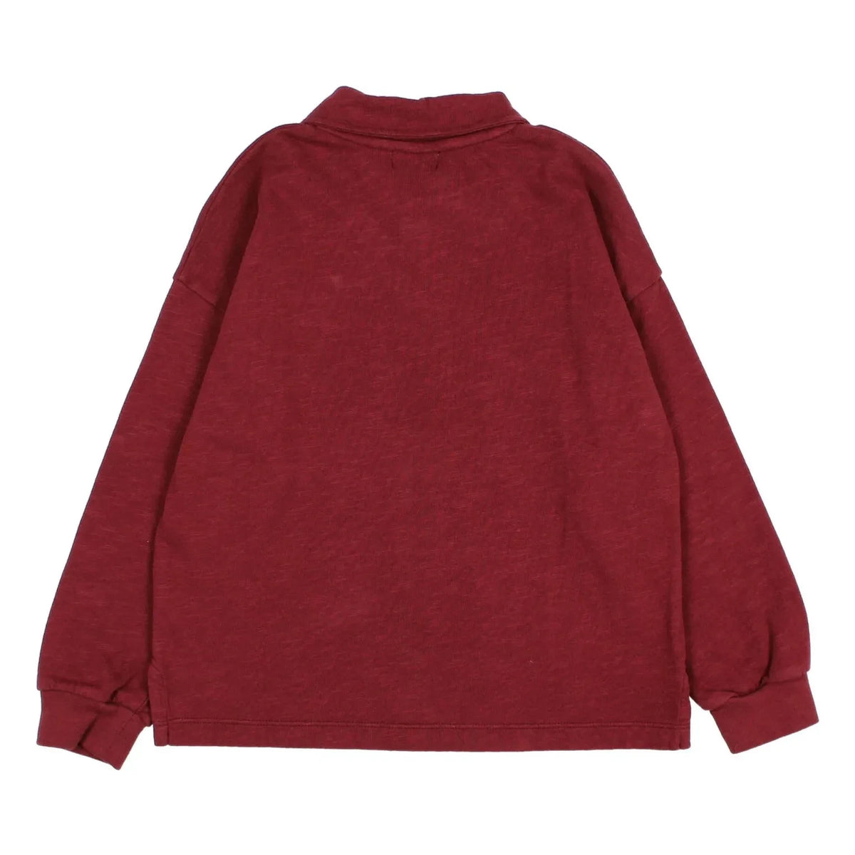 Búho - Organic cotton polo shirt | Burgundy