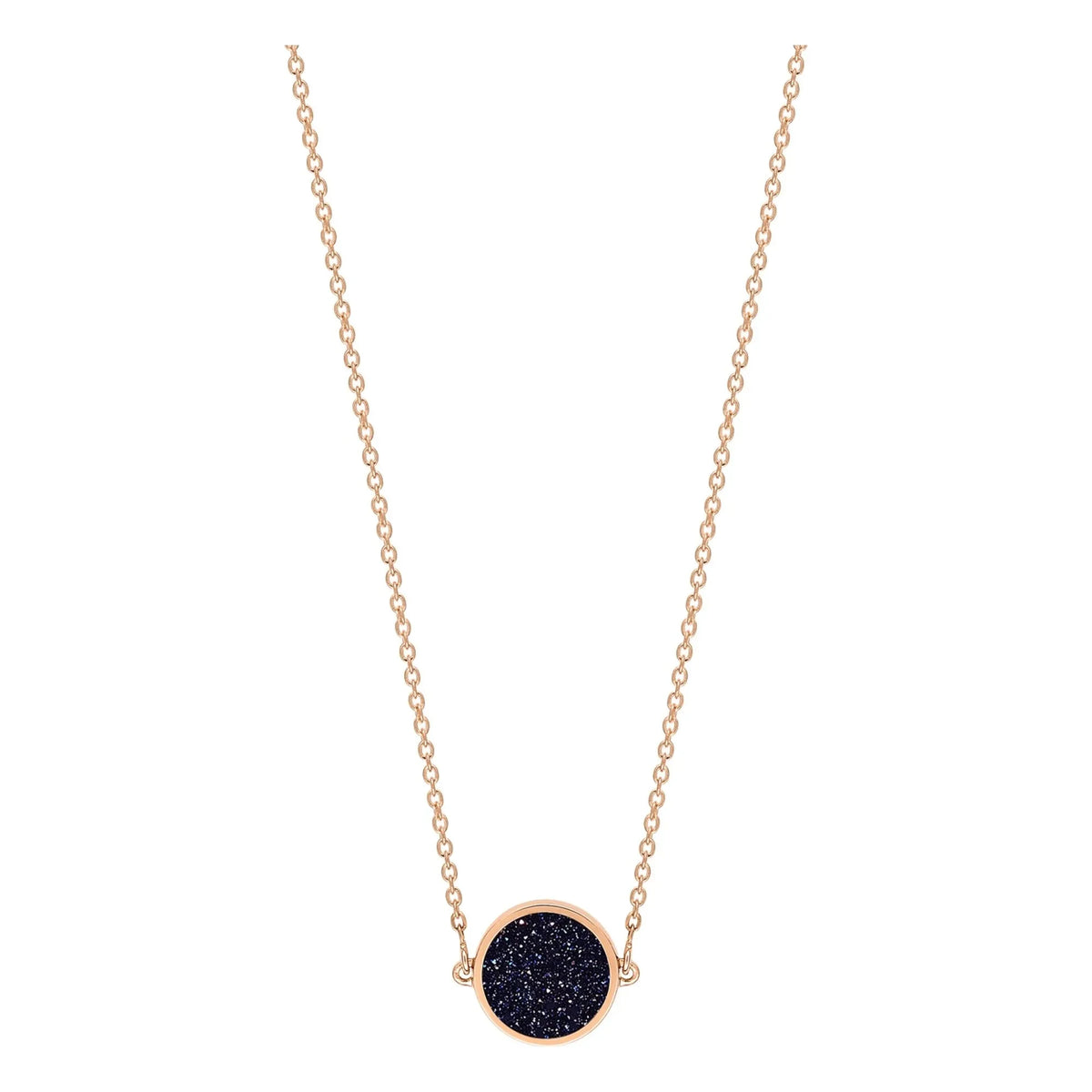 Ginette NY - Disc Mini Ever Necklace | Blue Sandstone