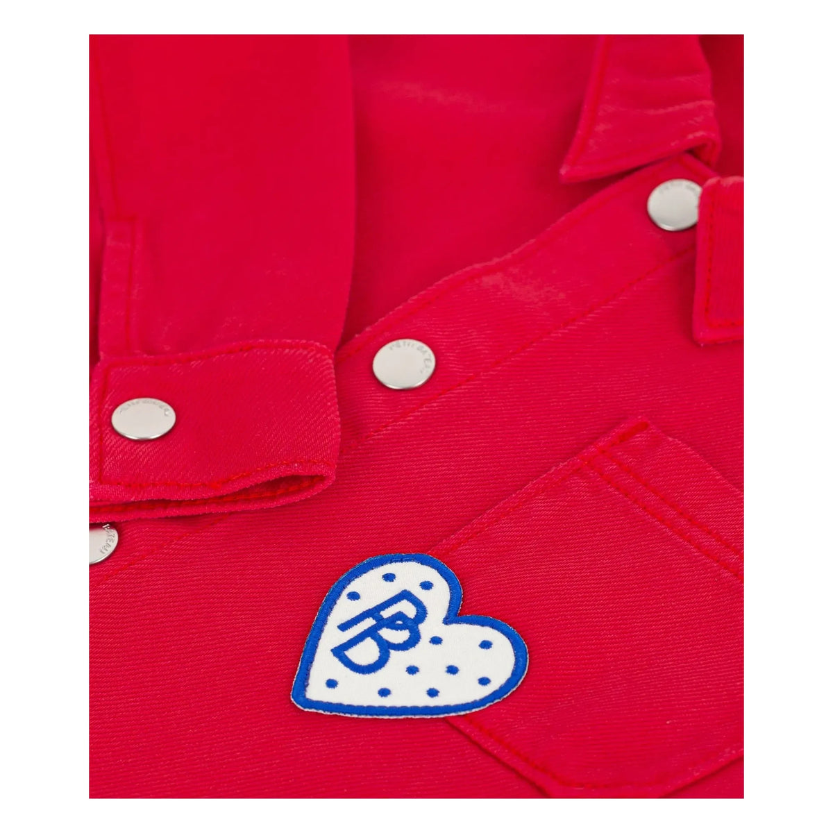 Petit Bateau - Denim Work Jacket | Vermillion