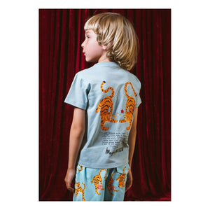 Pepita & Me - Tiger T-shirt | Steel