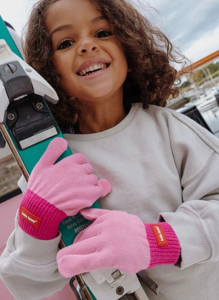 Hello Hossy - Convenient Organic Cotton Gloves | Pink