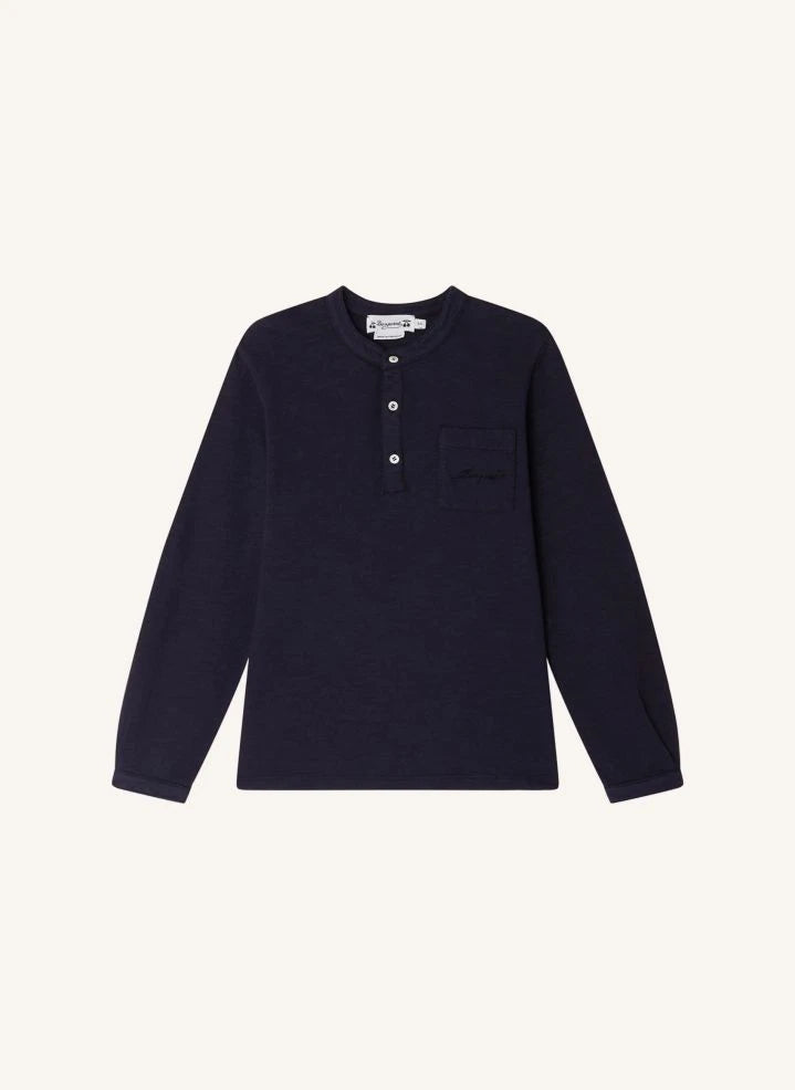Bonpoint - Jartiste Jersey Organic Cotton T-Shirt | Navy
