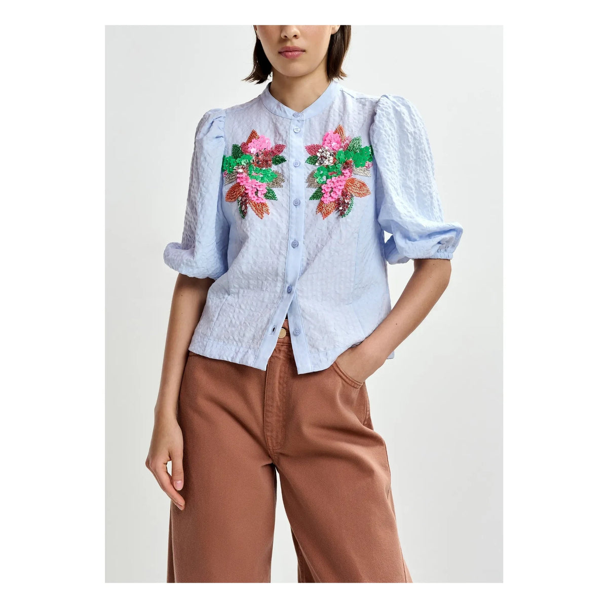 Essentiel Antwerp - Jaiden shirts | Light blue